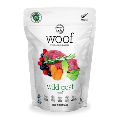 [Bundle Deal] WOOF Freeze Dried Wild Goat Raw Dog Food 280g