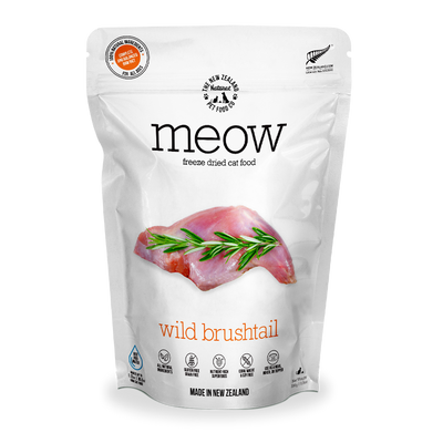 [Bundle Deal] MEOW Freeze Dried Wild Brushtail Raw Cat Food 280g