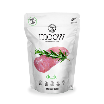 MEOW Freeze Dried Raw Duck Cat Treats 50g