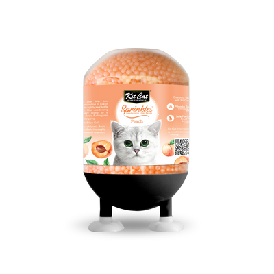 Kit Cat Sprinkles Peach Cat Litter Deodoriser 240g