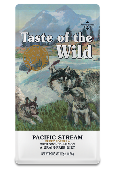 Taste of the Wild Pacific Stream Puppy Smoked Salmon Dog Dry Food (3 Sizes)