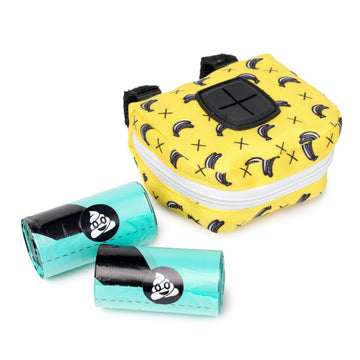 Fuzzyard Poop Dispenser Bag and Rolls (Monkey Mania)