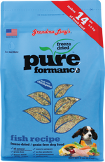 Grandma Lucy's Pureformance Fish Grain-Free Freeze Dried Dog Food