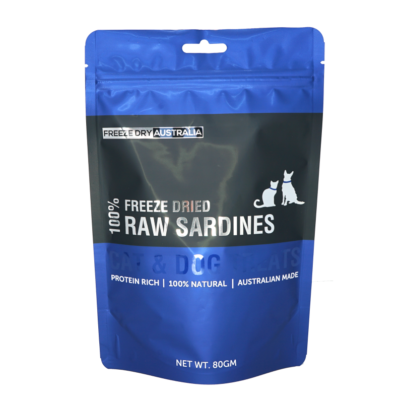 Freeze Dry Australia Freeze Dried Sardines Cat and Dog Treats 80g