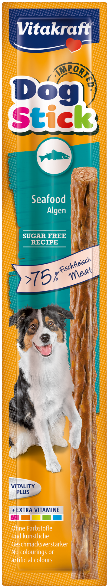 Vitakraft Dog Stick Seafood Dog Treats 1pc
