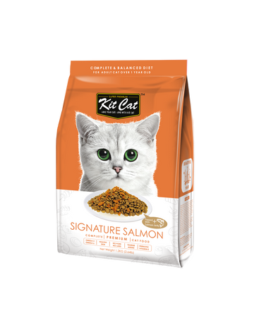 Kit Cat Signature Salmon Dry Cat Food (2 Sizes)