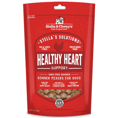 Stella & Chewy's Stella's Solutions Healthy Heart Support Freeze Dried Dog Food 13oz