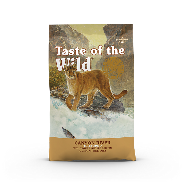 Taste of the Wild Canyon River Trout & Smoked Salmon Cat Dry Food (2 Sizes)
