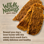 Fruitables Wildly Natural Whole Jerky Grilled Duck Dog Treats 5oz