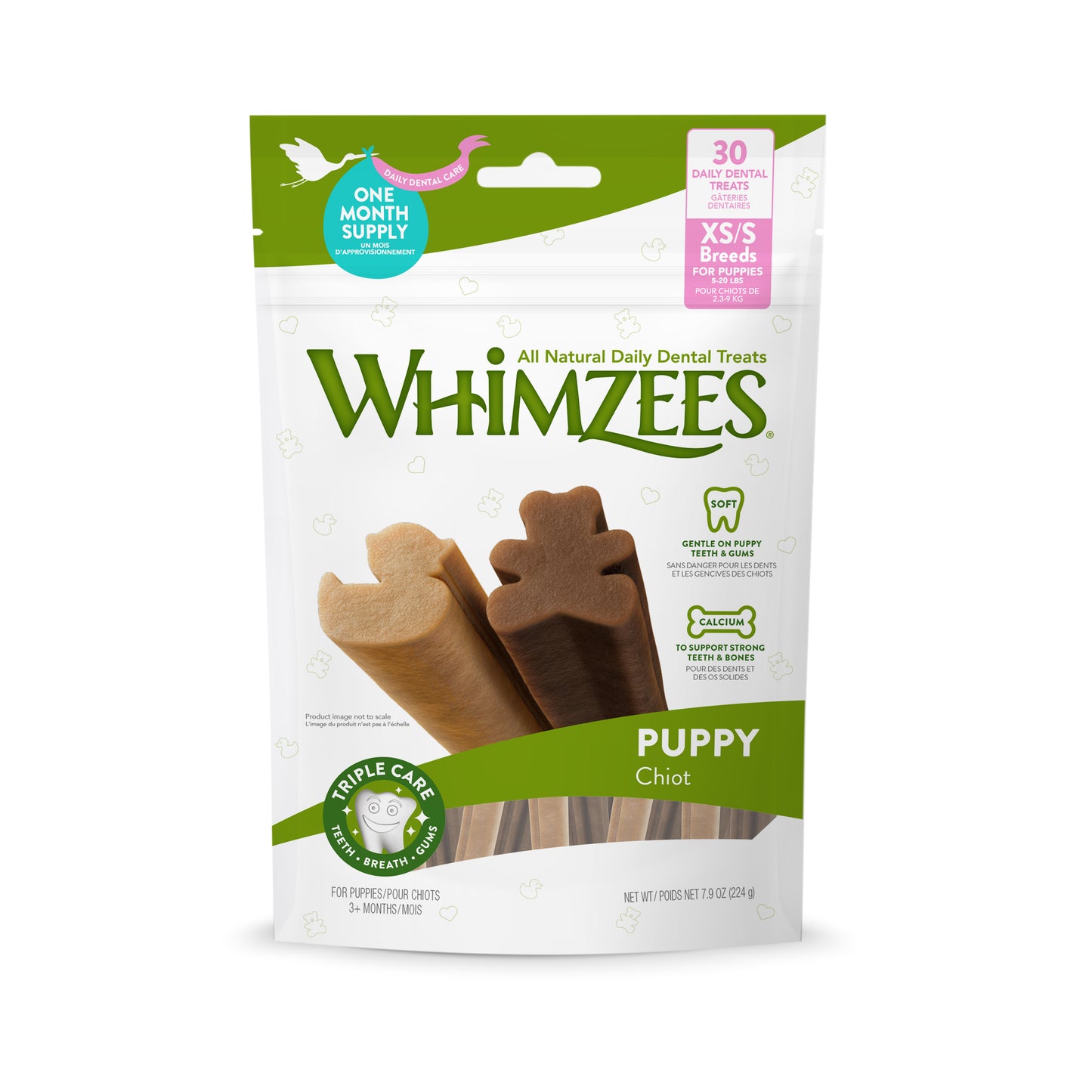 [As Low As $13 Each] WHIMZEES Puppy Dog Dental Chew (2 Sizes)